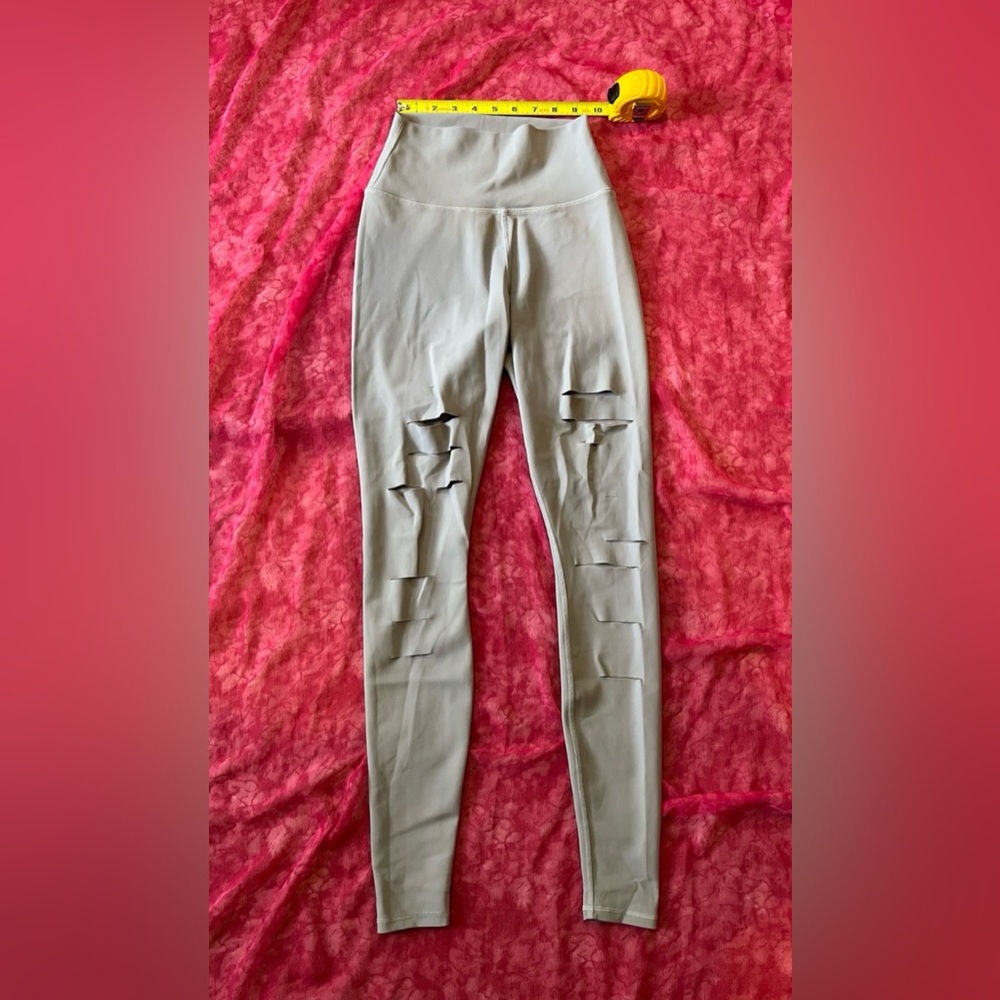 ALO warrior leggings, light grey, XS